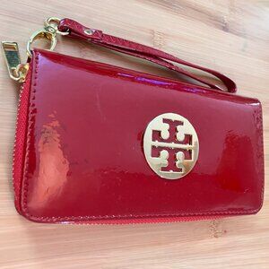 Tori Burch Patent Leather Wristlet
